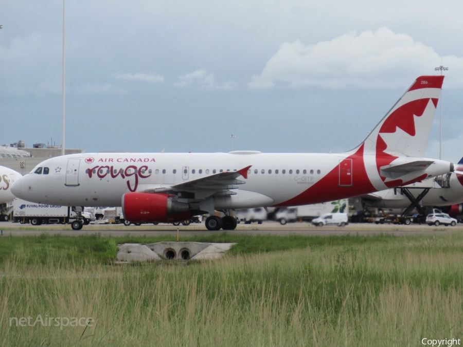 Air Canada Rouge Airbus A319-112 (C-GITP) | Photo 521945