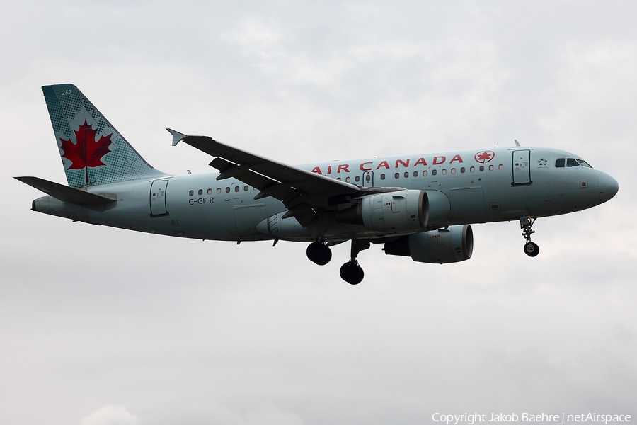 Air Canada Airbus A319-112 (C-GITR) | Photo 183652