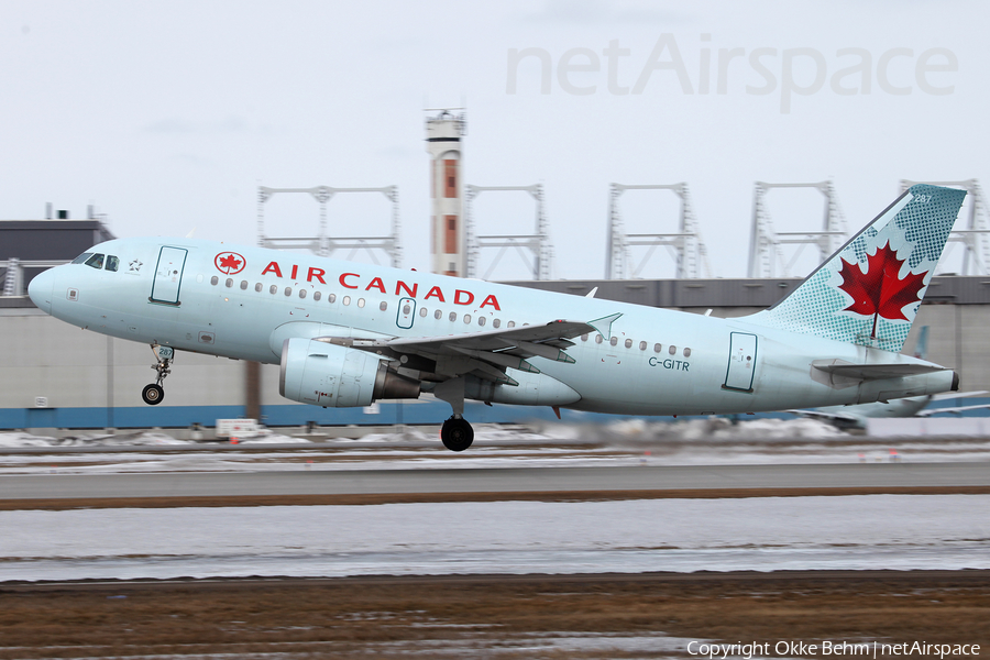 Air Canada Airbus A319-112 (C-GITR) | Photo 286023