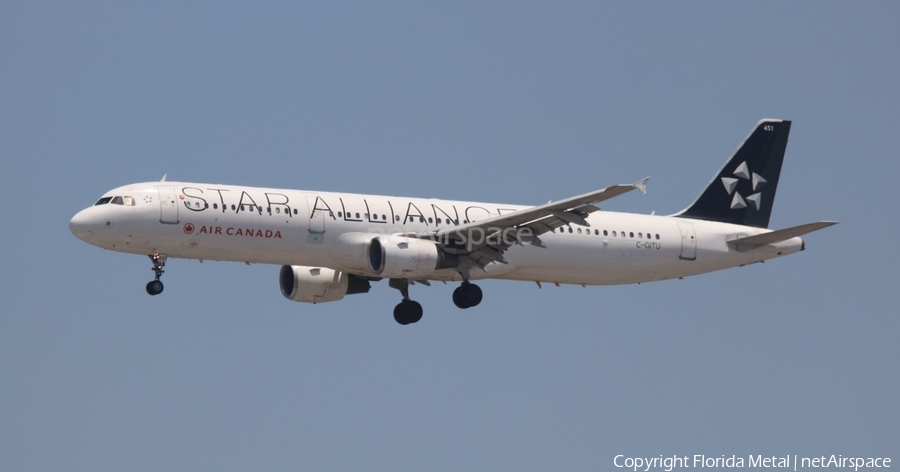 Air Canada Airbus A321-211 (C-GITU) | Photo 302041