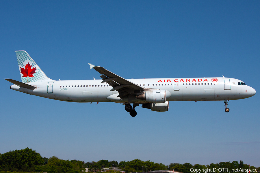 Air Canada Airbus A321-211 (C-GITU) | Photo 386161