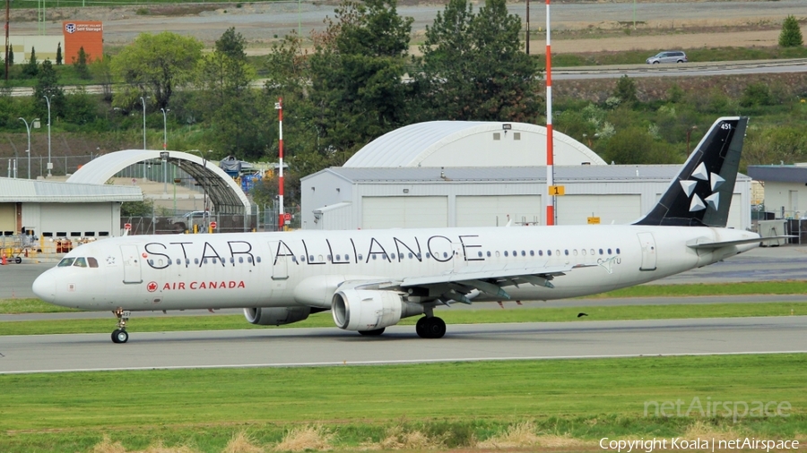 Air Canada Airbus A321-211 (C-GITU) | Photo 535794