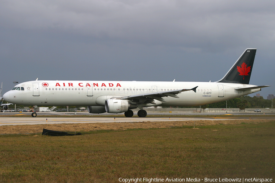 Air Canada Airbus A321-211 (C-GITY) | Photo 142001