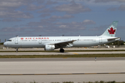 Air Canada Airbus A321-211 (C-GIUE) at  Ft. Lauderdale - International, United States