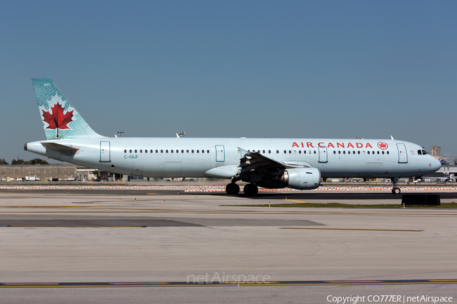 Air Canada Airbus A321-211 (C-GIUF) | Photo 37757