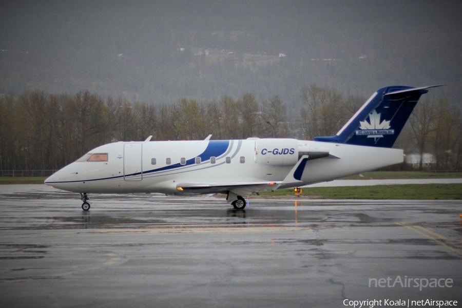 (Private) Bombardier CL-600-2B16 Challenger 604 (C-GJDS) | Photo 535782