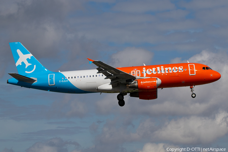 Jetlines Airbus A320-214 (C-GJLH) | Photo 608449