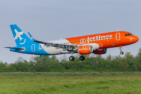 Jetlines Airbus A320-214 (C-GJLQ) at  Maastricht-Aachen, Netherlands