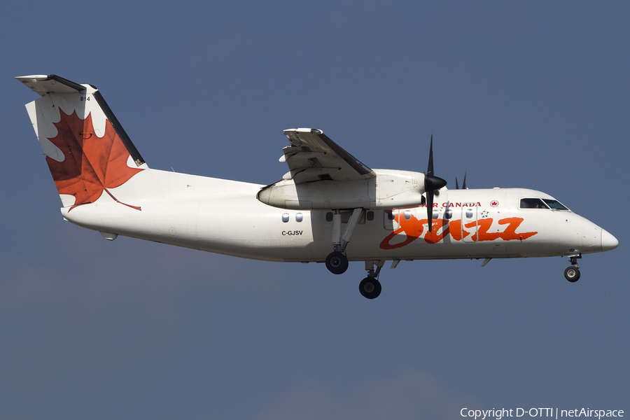 Air Canada Jazz de Havilland Canada DHC-8-102 (C-GJSV) | Photo 453664