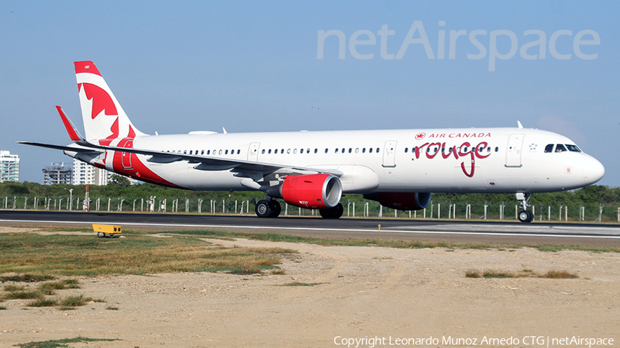 Air Canada Rouge Airbus A321-211 (C-GJTX) | Photo 364331