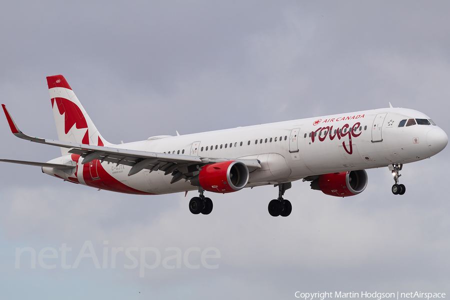 Air Canada Rouge Airbus A321-211 (C-GJTX) | Photo 610458
