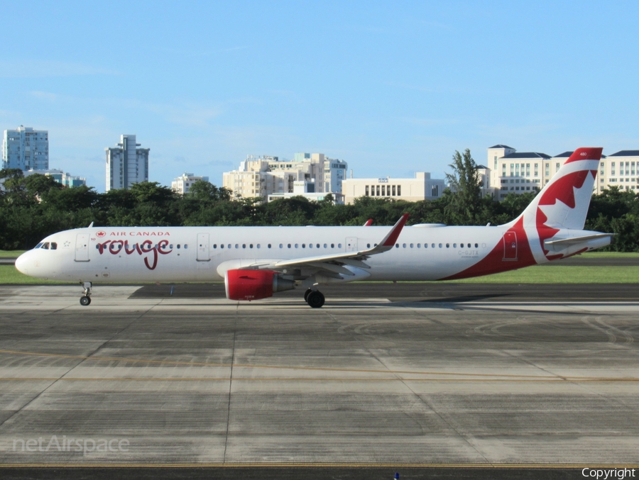 Air Canada Rouge Airbus A321-211 (C-GJTX) | Photo 601802