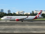 Air Canada Rouge Airbus A321-211 (C-GJTX) at  San Juan - Luis Munoz Marin International, Puerto Rico