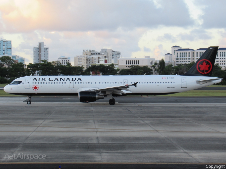 Air Canada Airbus A321-211 (C-GJVX) | Photo 285703