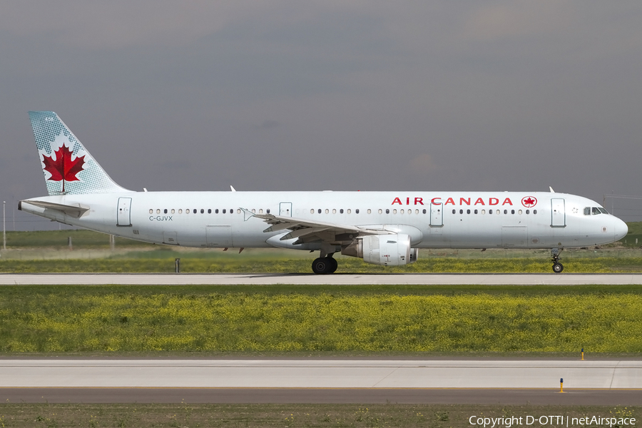 Air Canada Airbus A321-211 (C-GJVX) | Photo 444225