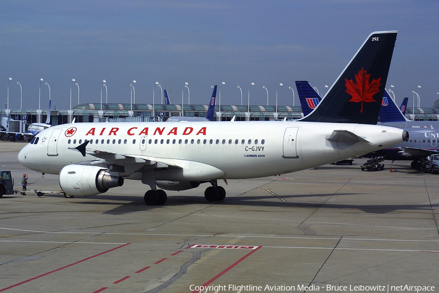 Air Canada Airbus A319-112 (C-GJVY) | Photo 181293