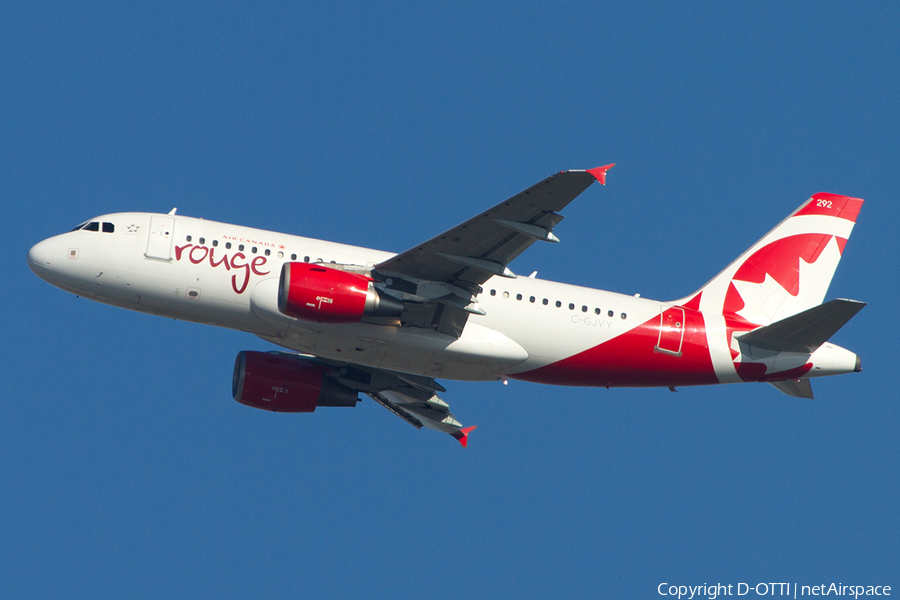 Air Canada Airbus A319-112 (C-GJVY) | Photo 454114