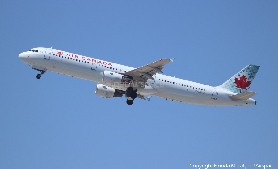 Air Canada Airbus A321-211 (C-GJWD) | Photo 566629