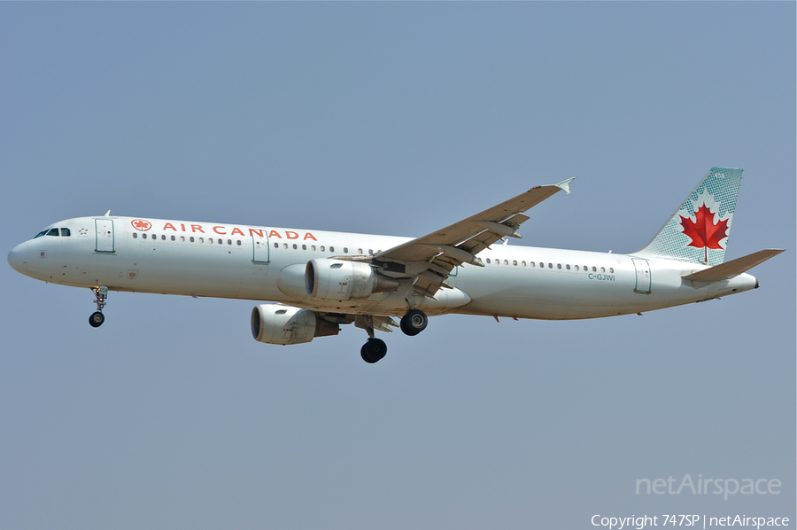 Air Canada Airbus A321-211 (C-GJWI) | Photo 42843