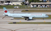 Air Canada Airbus A321-211 (C-GJWN) at  Ft. Lauderdale - International, United States