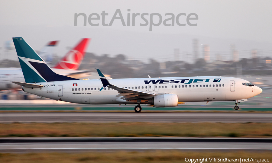 WestJet Boeing 737-8CT (C-GJWS) | Photo 153398