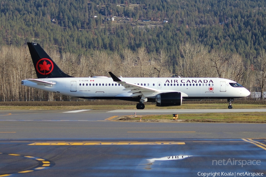 Air Canada Airbus A220-300 (C-GJXN) | Photo 603724