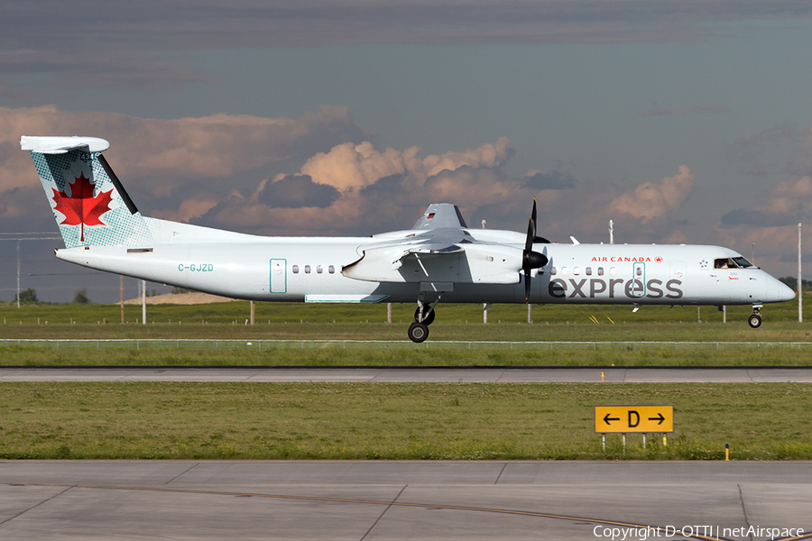 Air Canada Express (Jazz) Bombardier DHC-8-402Q (C-GJZD) | Photo 174134