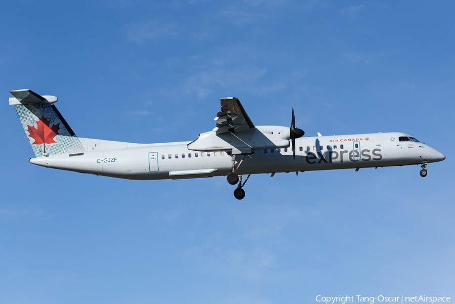 Air Canada Express (Jazz) Bombardier DHC-8-402Q (C-GJZF) | Photo 467184