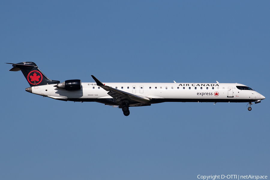 Air Canada Express (Jazz) Bombardier CRJ-900LR (C-GJZS) | Photo 597071