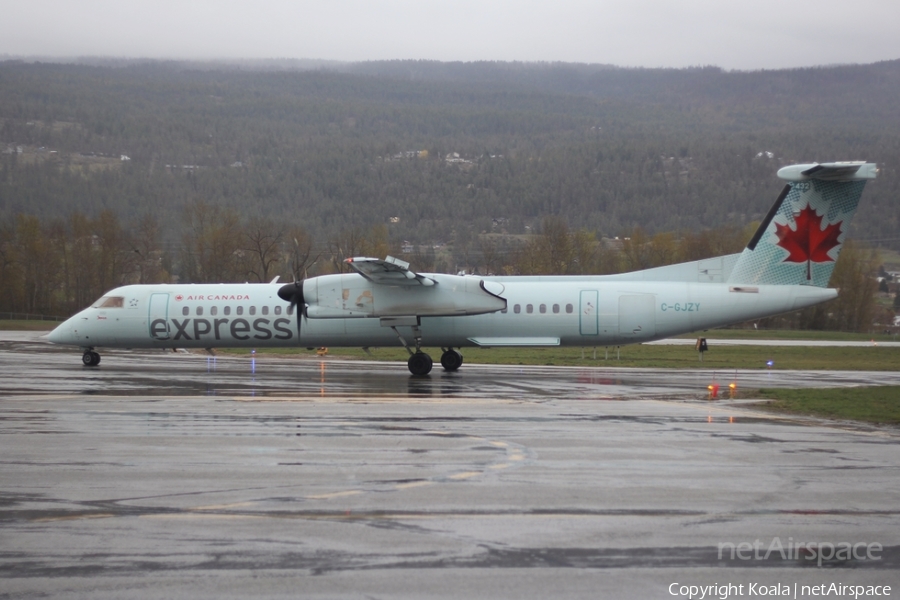 Air Canada Express (Jazz) Bombardier DHC-8-402Q (C-GJZY) | Photo 535781