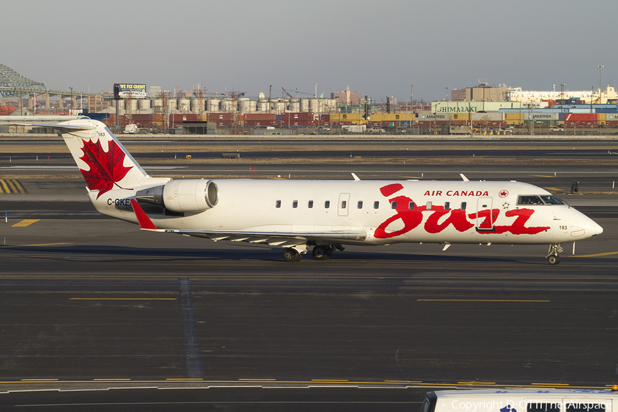 Air Canada Jazz Bombardier CRJ-200LR (C-GKEP) | Photo 344282