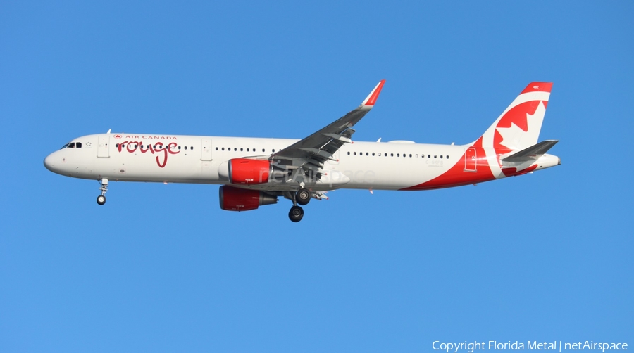 Air Canada Rouge Airbus A321-211 (C-GKFB) | Photo 482762