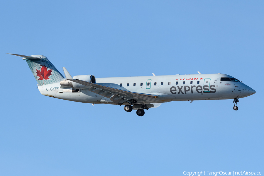 Air Canada Jazz Bombardier CRJ-200LR (C-GKFR) | Photo 467691