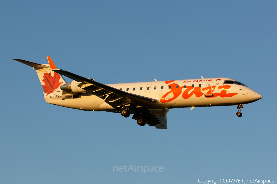 Air Canada Jazz Bombardier CRJ-200LR (C-GKGC) | Photo 25018