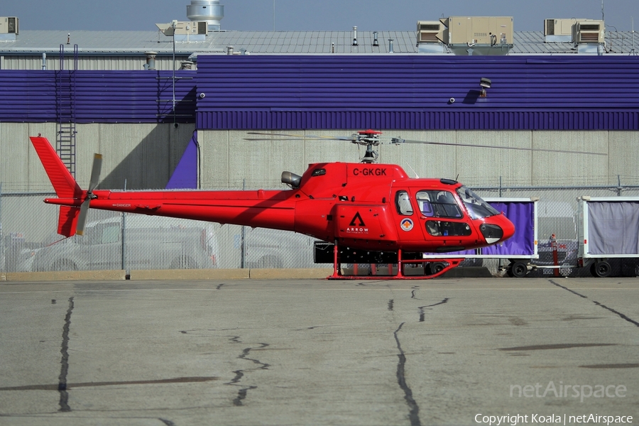 Arrow Helicopters Aerospatiale AS350B2 Ecureuil (C-GKGK) | Photo 535601