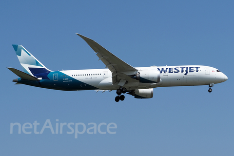 WestJet Boeing 787-9 Dreamliner (C-GKKN) at  London - Heathrow, United Kingdom