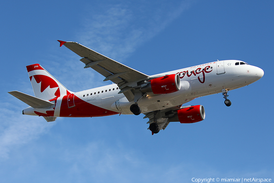 Air Canada Jetz Airbus A319-112 (C-GKOB) | Photo 52199