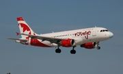 Air Canada Rouge Airbus A319-112 (C-GKOB) at  Ft. Lauderdale - International, United States