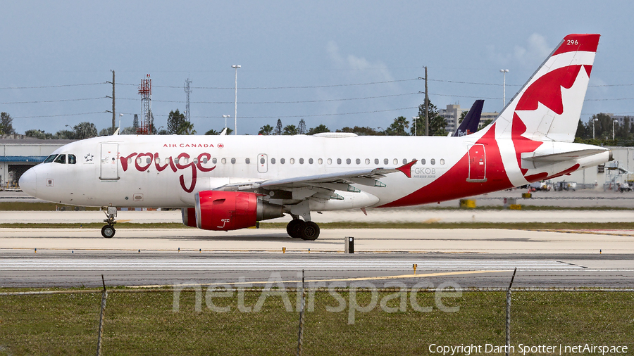 Air Canada Rouge Airbus A319-112 (C-GKOB) | Photo 383456
