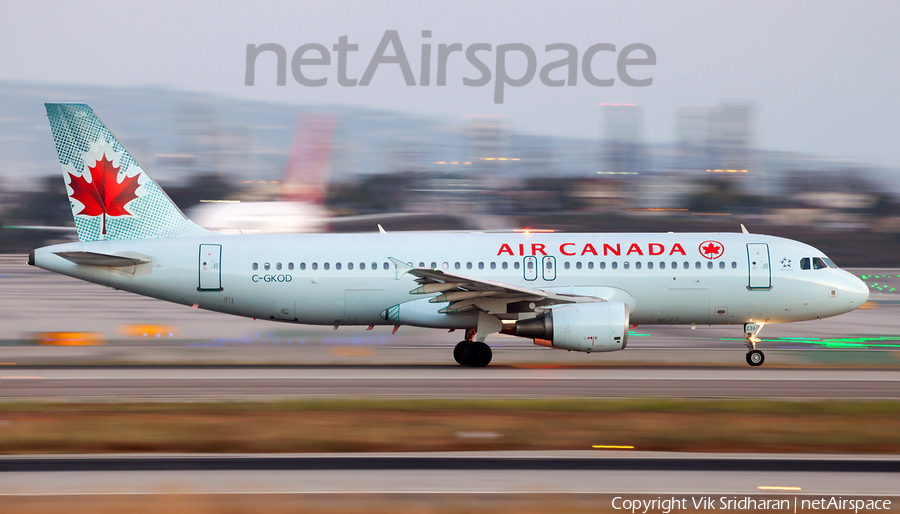 Air Canada Airbus A320-214 (C-GKOD) | Photo 115959