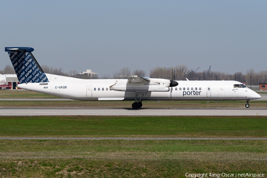 Porter Airlines Bombardier DHC-8-402Q (C-GKQB) | Photo 445277