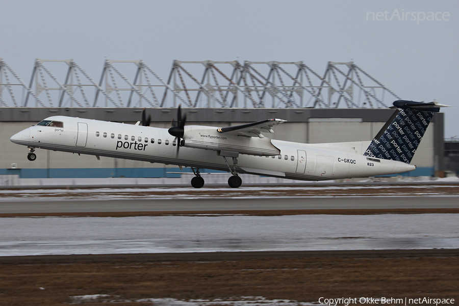 Porter Airlines Bombardier DHC-8-402Q (C-GKQC) | Photo 58943