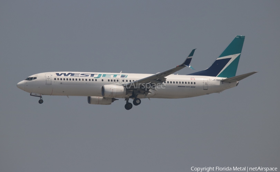 WestJet Boeing 737-8CT (C-GKWA) | Photo 309592