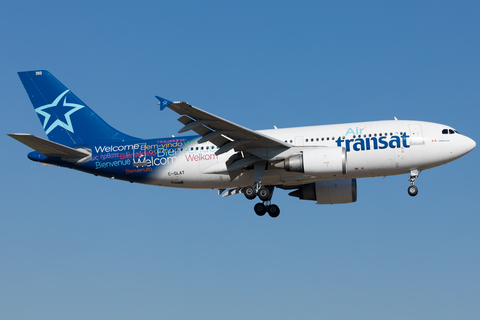 Air Transat Airbus A310-308 (C-GLAT) at  Lisbon - Portela, Portugal