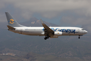 Eurocypria Airlines Boeing 737-8Q8 (C-GLBW) at  Tenerife Sur - Reina Sofia, Spain