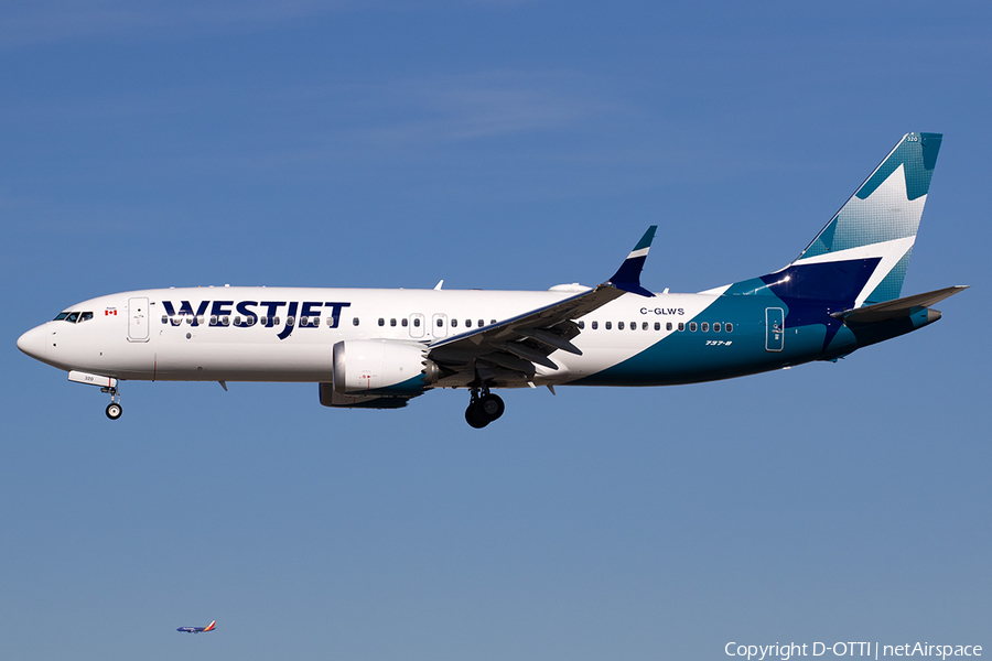 WestJet Boeing 737-8 MAX (C-GLWS) | Photo 555993