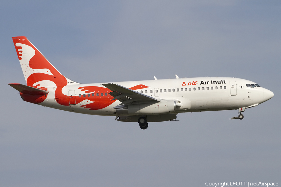 Air Inuit Boeing 737-2Q2C(Adv) (C-GMAI) | Photo 441318