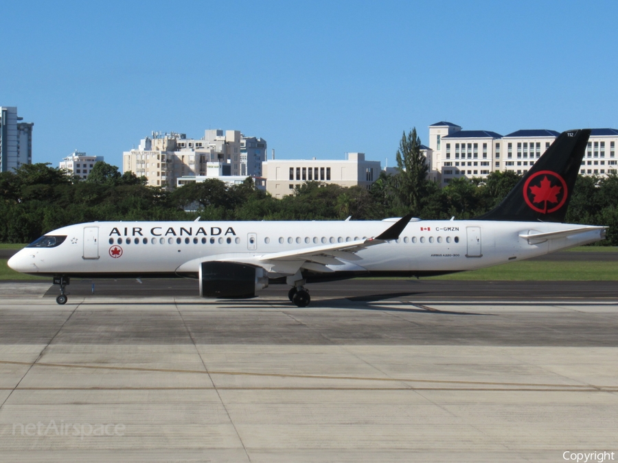 Air Canada Airbus A220-300 (C-GMZN) | Photo 491895