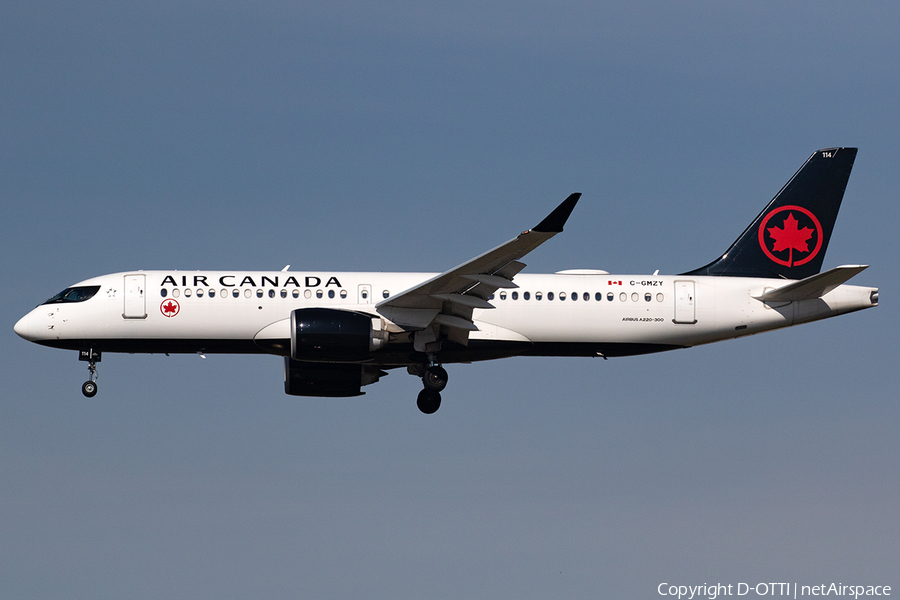 Air Canada Airbus A220-300 (C-GMZY) | Photo 560831