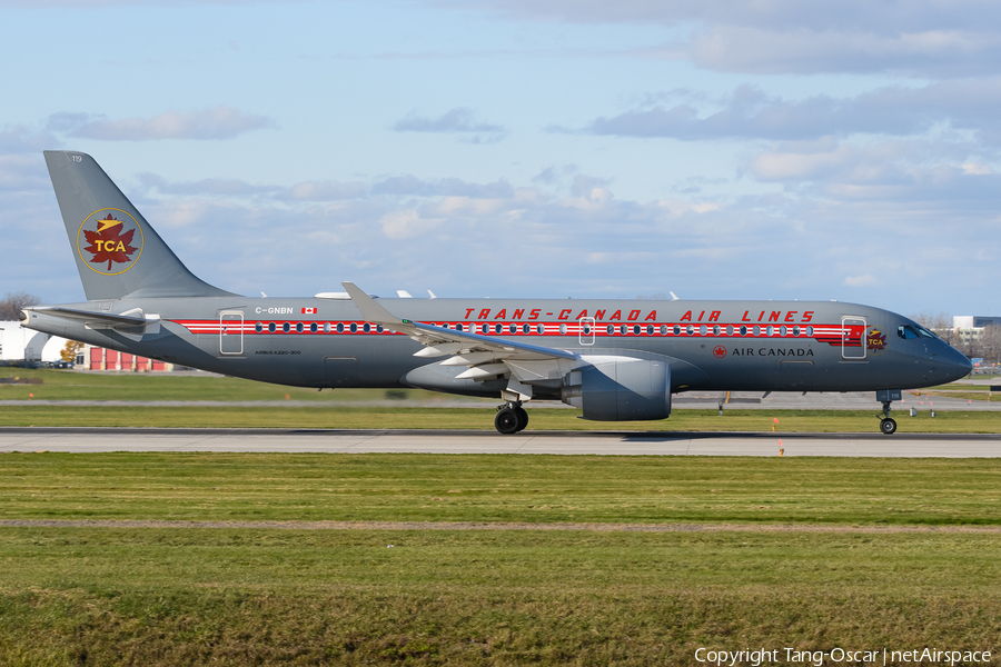 Air Canada Airbus A220-300 (C-GNBN) | Photo 598449